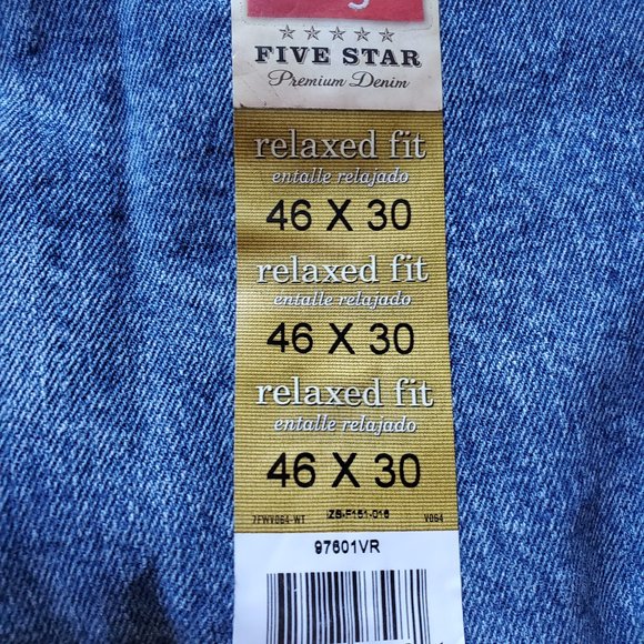 Wrangler Relaxed Fit 46 x 30 - Picture 3 of 9